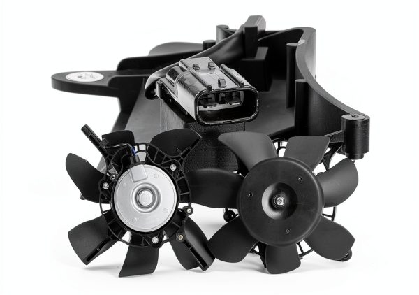 A-Premium 12V 2-Pin Air Condenser Fan Assembly for Honda-6