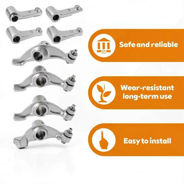 Honda Rocker Arm Kit by Zozoye Chrome-4