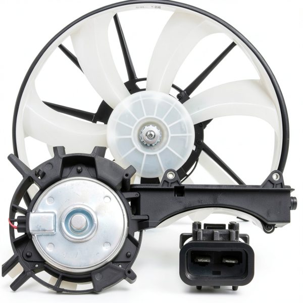 Acura MDX A/C Condenser Fan Assembly Replacement-5