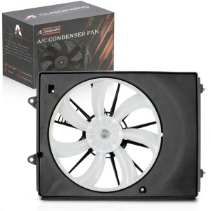 Acura MDX A/C Condenser Fan Assembly Replacement-0
