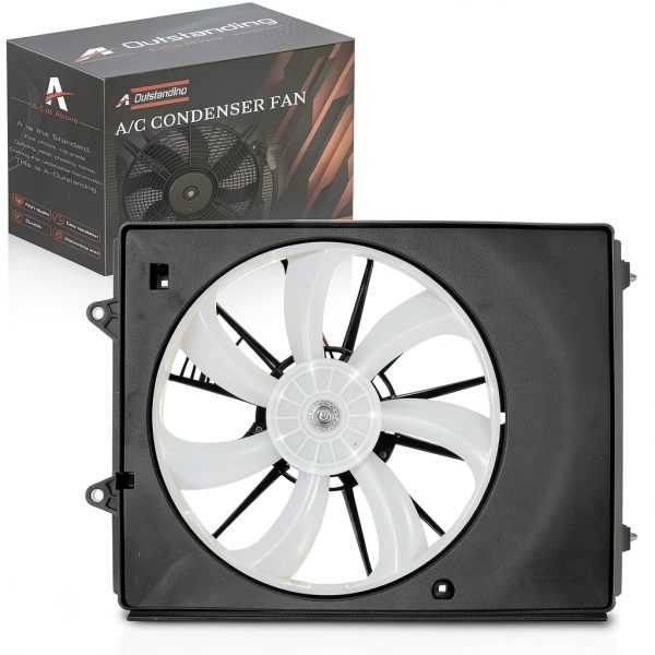 Acura MDX A/C Condenser Fan Assembly Replacement-0