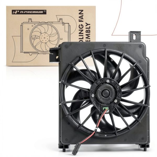 A-Premium Premium Air Condenser Fan Plastic 12V-7