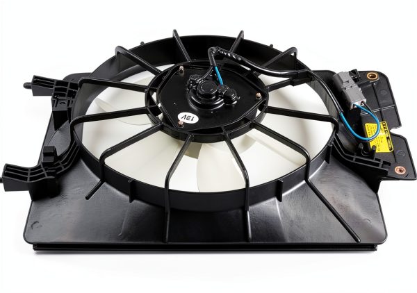 TRQ A/C Condenser Cooling Fan 12V Forced Air-5