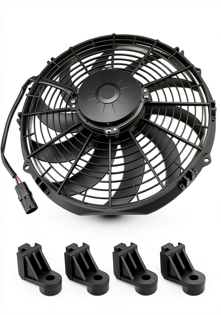 HOMparts automotive air conditioning condenser fan