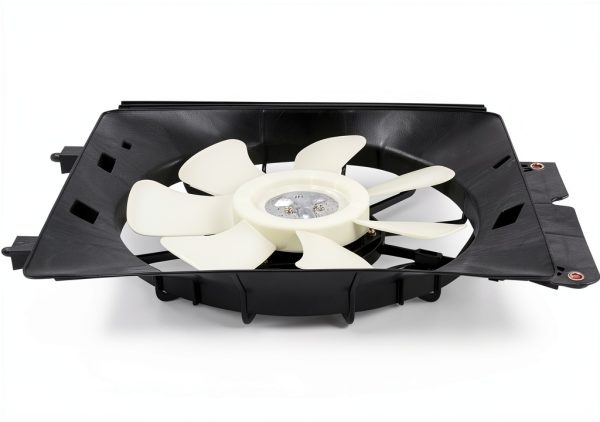 TRQ A/C Condenser Cooling Fan 12V Forced Air-4
