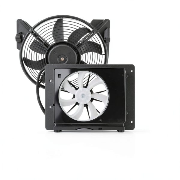 Acura MDX A/C Condenser Fan Assembly Replacement-3