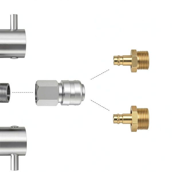 TONNY RV Shower Faucet Stainless Steel-3