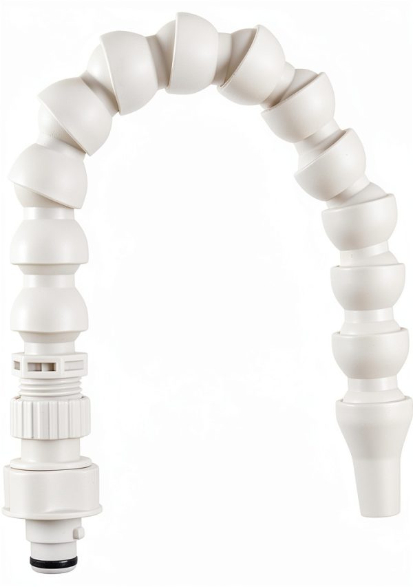 Dura Faucet White Flexible Spout Outdoor Faucet-7