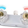 RV Shower Faucet White ABS Material OYMOV-2