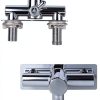 G-Sunny 4 Inch RV Shower Faucet Chrome-6