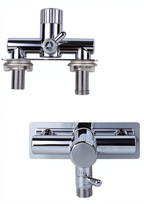 G-Sunny 4 Inch RV Shower Faucet Chrome-6