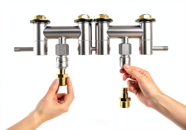 TONNY RV Shower Faucet Stainless Steel-7
