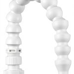 Dura Faucet White Flexible Spout Outdoor Faucet-0
