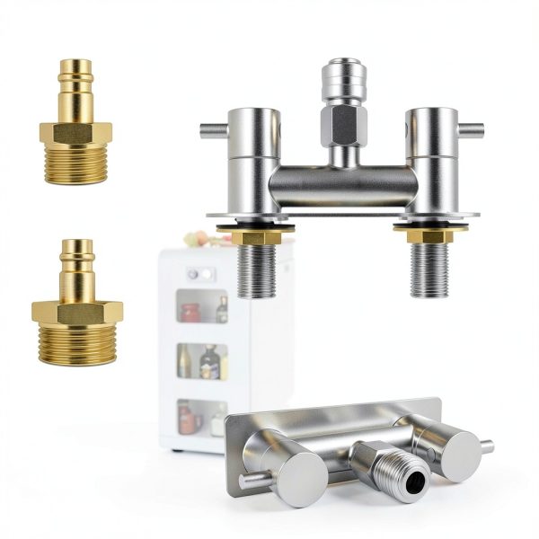TONNY RV Shower Faucet Stainless Steel-5