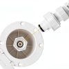 Dura Faucet White Flexible Spout Outdoor Faucet-2