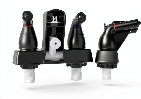 LavishStream RV Shower Faucet Valve Diverter Kit-2