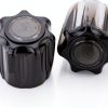 RV Shower Faucet Knob hansengroyi Acrylic Smoked Handles Set HY-400-0