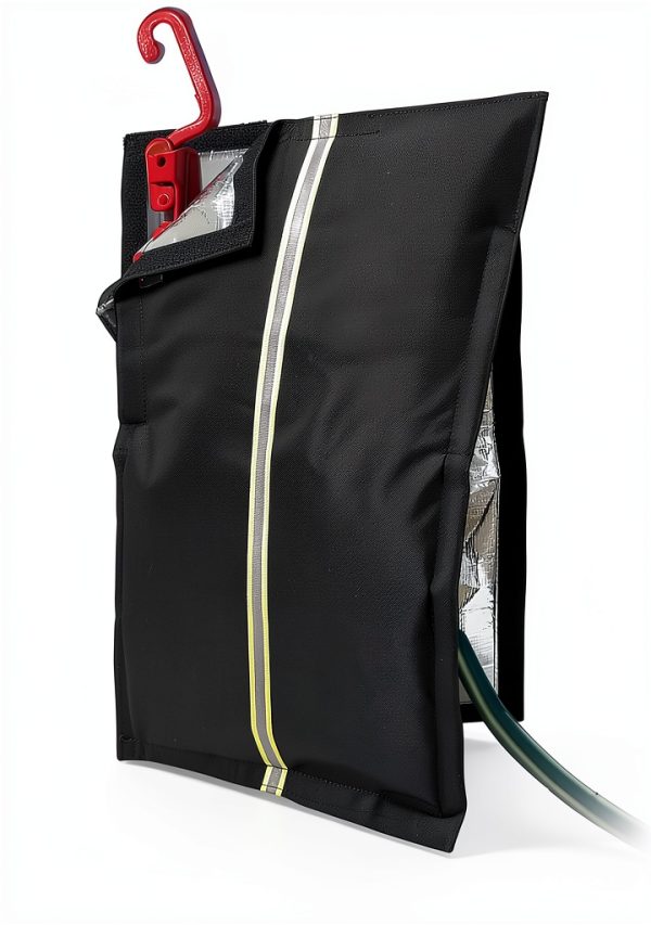 KHFTEZ RV Faucet Cover 25in Black Five‑Layer Freeze Protection-0