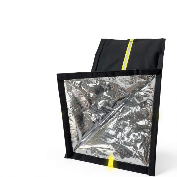 KHFTEZ RV Faucet Cover 25in Black Five‑Layer Freeze Protection-3