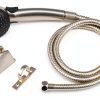 Dura Faucet Handheld Shower Kit Full Brushed Satin Nickel RV-0