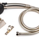 Dura Faucet Handheld Shower Kit Full Brushed Satin Nickel RV-0