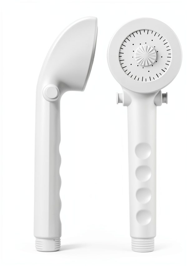 LavishStream RV Shower Faucet Valve Diverter Kit White Wall Mount-1