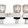 LavishStream RV Shower Faucet Valve Diverter Kit White Wall Mount-2