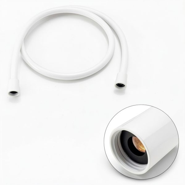 LavishStream RV Shower Faucet Valve Diverter Kit White Wall Mount-3