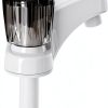 RecPro RV Bathroom Faucet Brushed White Deck-Mount Dual Handles-3