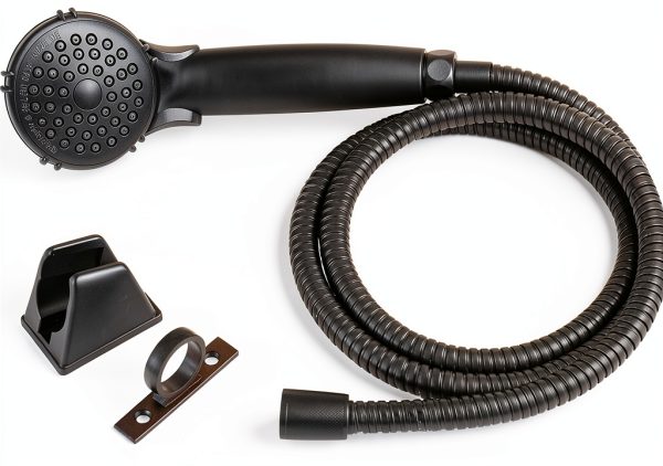 Matte Black Wall Mounted Faucet Dura Classic Full Kit DF-SA400K-MB-0