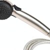 Dura Faucet Handheld Shower Kit Full Brushed Satin Nickel RV-3
