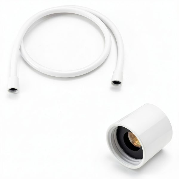 LavishStream RV Shower Faucet Diverter Kit with Handheld White-3