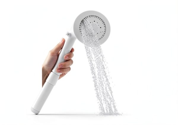 LavishStream RV Shower Faucet Diverter Kit with Handheld White-4