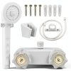LavishStream RV Shower Faucet Diverter Kit with Handheld White-0