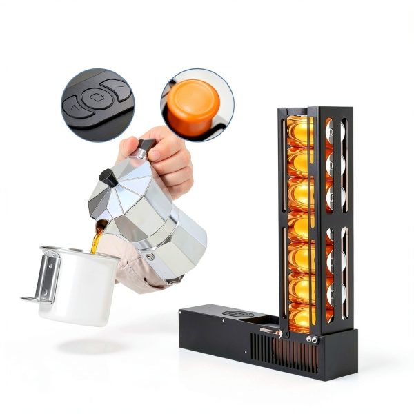 Electric Can Crusher,8oz16oz&12oz Automatic Can Crusher, Automatic Can Eject,Can Fill 8 Cans at a Time, Heavy Duty Can Crushers for Recycling Aluminum Seltzer, Cola,Beer Bottles-5