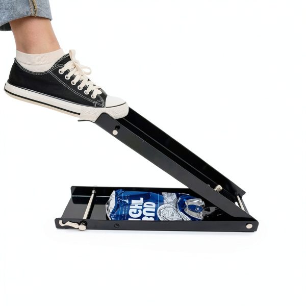 YYDS Can Crusher, Floor Foot Can Crushers for Recycling,Aluminium Can Crusher,Easy Storage,Sturdy steel,Heavy Duty Smasher for Seltzer, Soda, Beer Cans-2