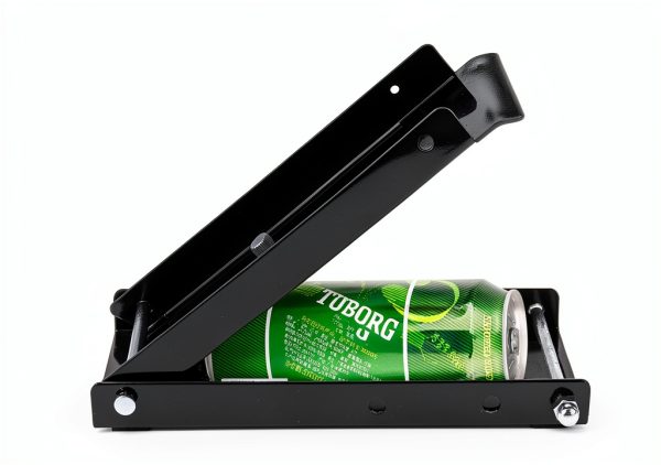 Floor Foot Can Crushers claiol Heavy Duty Aluminum Model 001 Black-1
