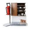 laffeya Wall Mounted Can Crusher 16 oz Red for Recycling Soda Beer-2