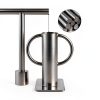 Upgraded Rock Crusher, Multipurpose Stone Crusher, Stainless Steel Material Rock Crusher for Gold, Sturdy Glass Crusher, Mining Pulverizer Gold Prospecting Heavy Duty Frit Maker Gold Rush-3