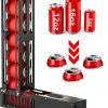 SIXRARI Electric Can Crusher for Recycling 8oz 12oz & 16oz Cans, Fill 8 cans at a Time, Automatic Can Eject, Heavy Duty Can Crushers for Recycling Aluminum Seltzer, Cola, Beer Cans (Black)-0