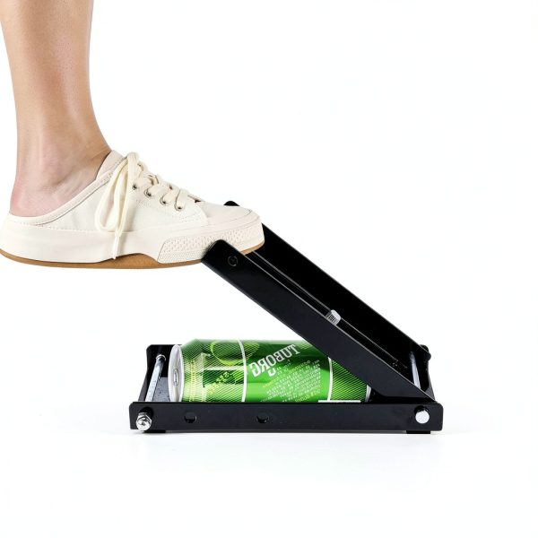 Floor Foot Can Crushers claiol Heavy Duty Aluminum Model 001 Black-4