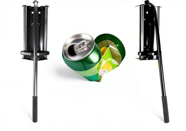 Wall Mounted Aluminum Can Crusher Heavy Duty – Tin and Plastic Bottle Smasher for Recycling (12oz/16oz/24oz/32oz)-2