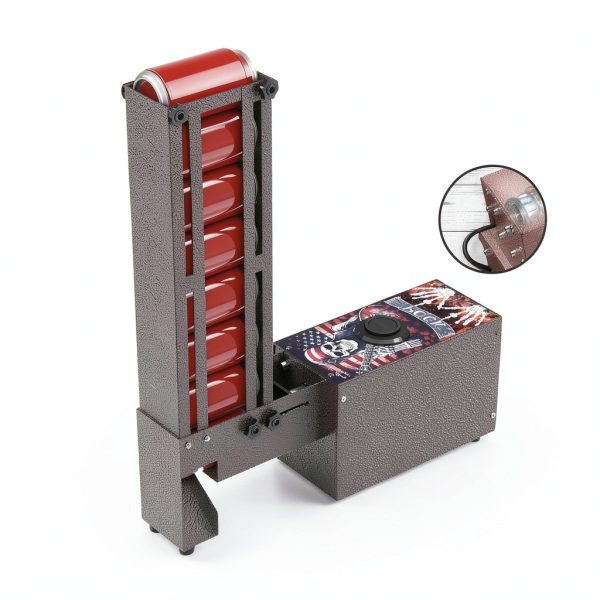 Electric Aluminum Can Smasher by KANBOL - Compact 12oz & 16oz Crusher-4