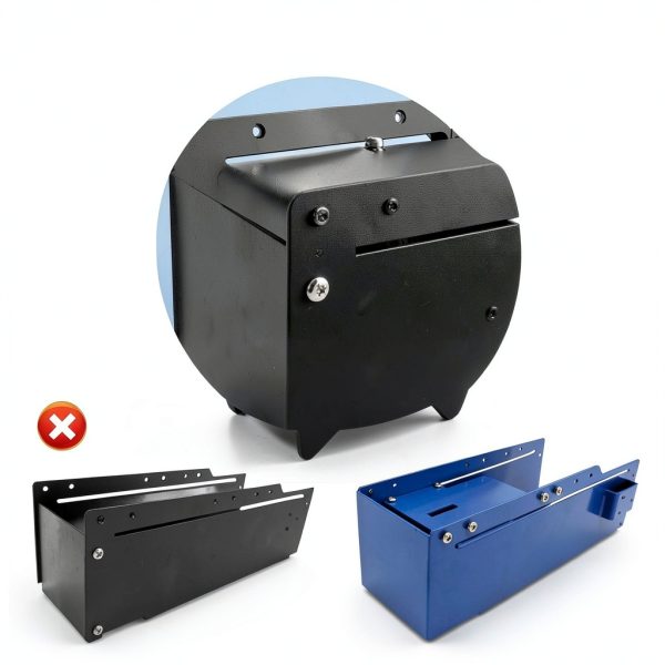 Pneumatic Can Crusher with 6 Cans Design, Aluminum Can Crushers for Recycling, Can Smasher Simple and Fast Operation, Countertop Installation-2