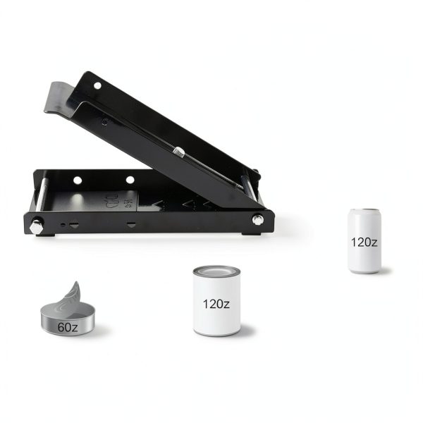 Floor Foot Can Crushers claiol Heavy Duty Aluminum Model 001 Black-5