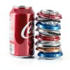 16 oz Can Crusher Wall Mounted | Heavy-Duty Thickened Steel | with Built-in Bottle Opener & Non-Slip Handle | Flattened Aluminum Can in Seconds | Space-Saving Recycling Tool for Home & Garage-6