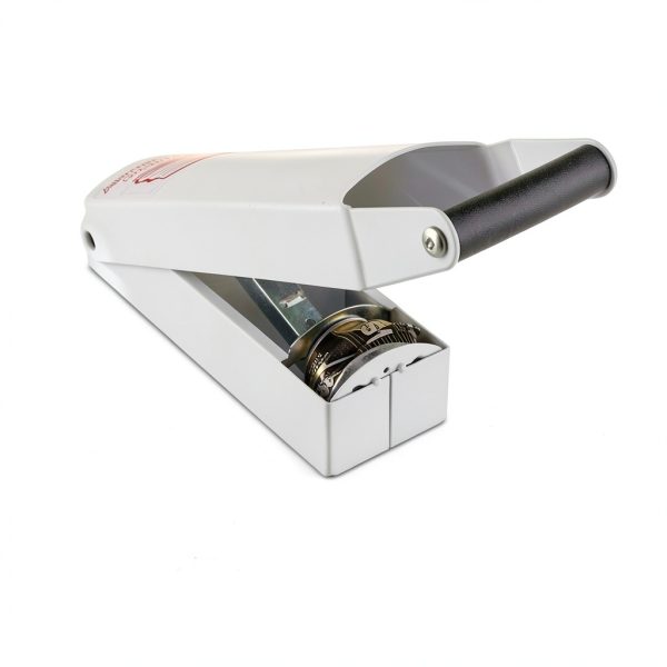 Aluminum Can Compactor White by Chambridge - Heavy-Duty Wall-Mounted-8
