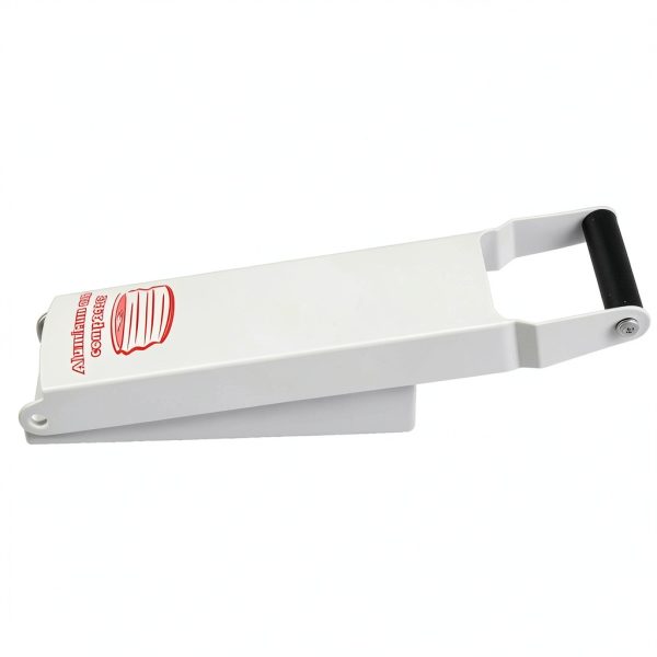 Aluminum Can Compactor White by Chambridge - Heavy-Duty Wall-Mounted-7