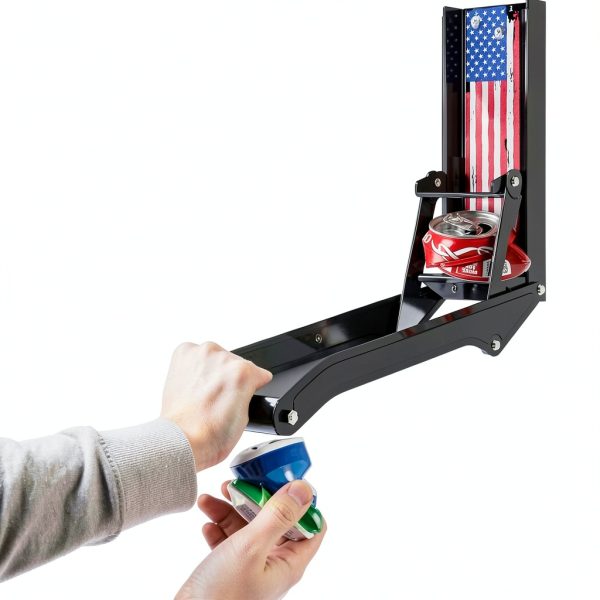 NEWPO Wall-Mounted Can Crusher for Recycling 8oz-16oz Aluminum Cans,-3